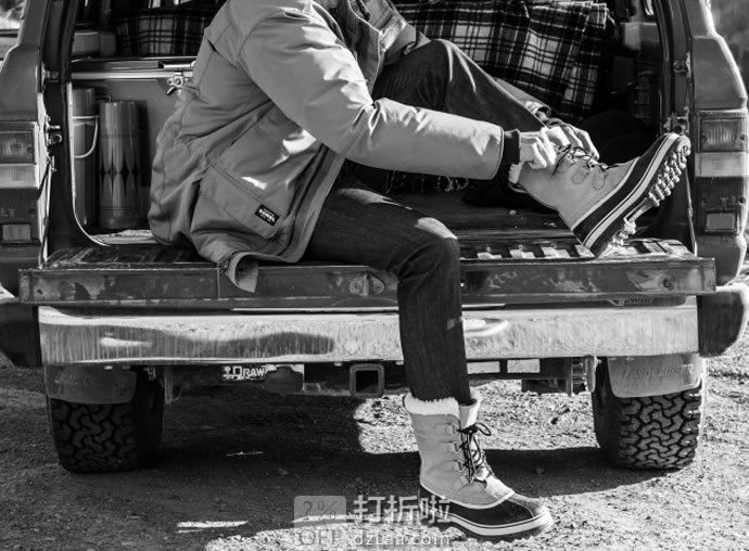 Sorel 北极熊 Caribou 女式防水保暖雪地靴 39码￥583