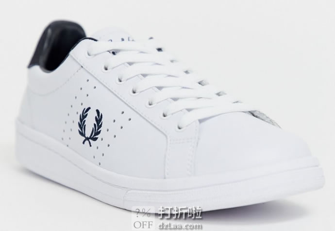 Fred Perry 弗莱德·派瑞 时尚麦穗 女式小白鞋 B721 凑单折后￥449.1包邮 2色可选 天猫￥998
