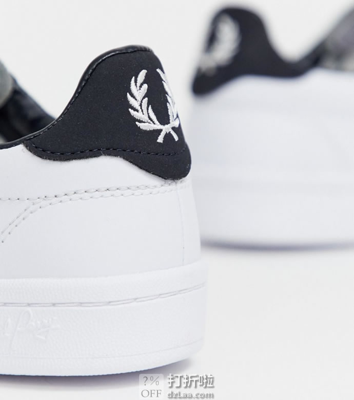 Fred Perry 弗莱德·派瑞 时尚麦穗 女式小白鞋 B721 凑单折后￥449.1包邮 2色可选 天猫￥998