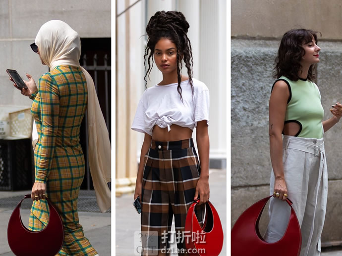 STAUD Red Moon 女式月亮包 优惠码折后￥1515