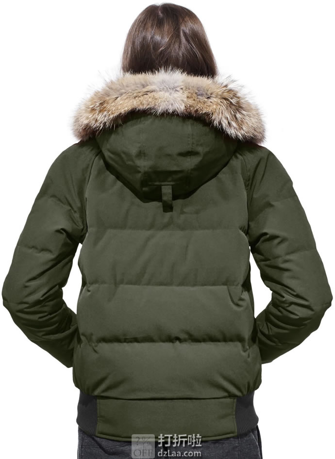 Canada Goose 加拿大鹅 Savona 625蓬 黑标女式羽绒飞行员夹克 带郊狼皮草襞襟 XXS码 优惠码折后5.1折3.49 海淘转运到手约￥3163 国内￥7800