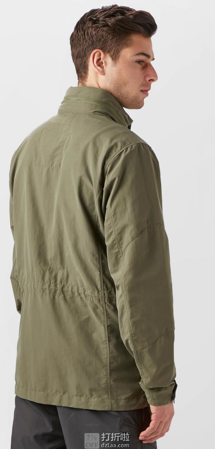 Jack Wolfskin 狼爪 Freemont 超轻防风防水 男式连帽战地夹克 S码2.1折.62 海淘转运到手约￥389