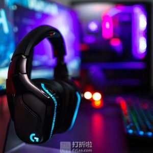 Logitech 罗技 G935 杜比+DTS:X 7.1声道环绕 RGB 无线游戏耳机 5.9折$99.99 海淘转运到手约￥754