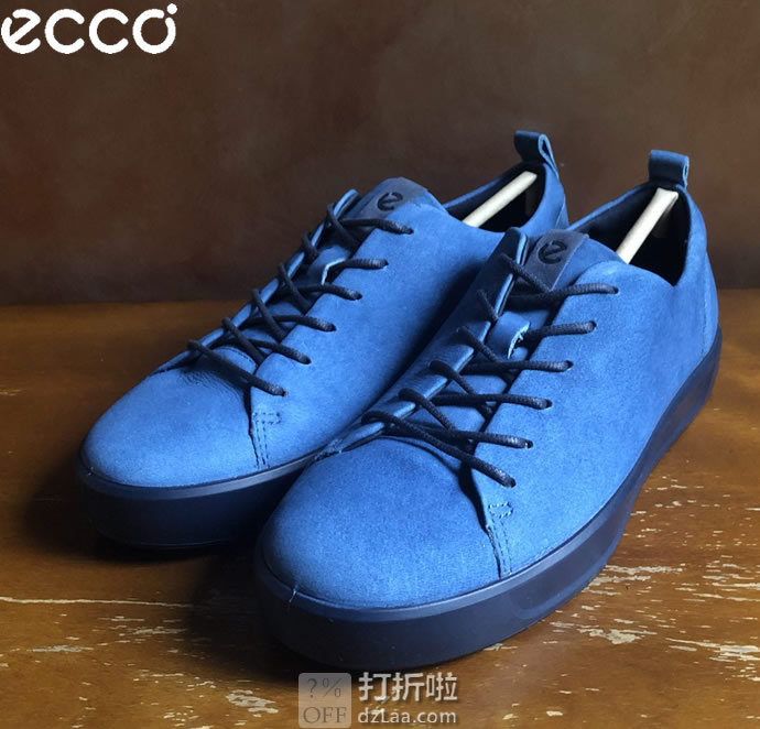 断码白菜 ECCO 爱步 Soft 8 柔酷8号 运动休闲系带女鞋 1.9折.5 海淘转运到手约￥320