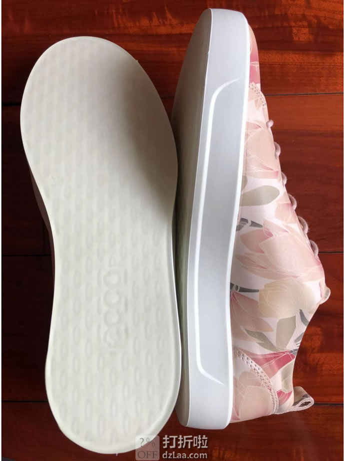 ECCO 爱步 Soft 8 柔酷8号 运动休闲系带女鞋 印花版 35码2.3折.92 海淘转运到手约￥387 天猫￥1559