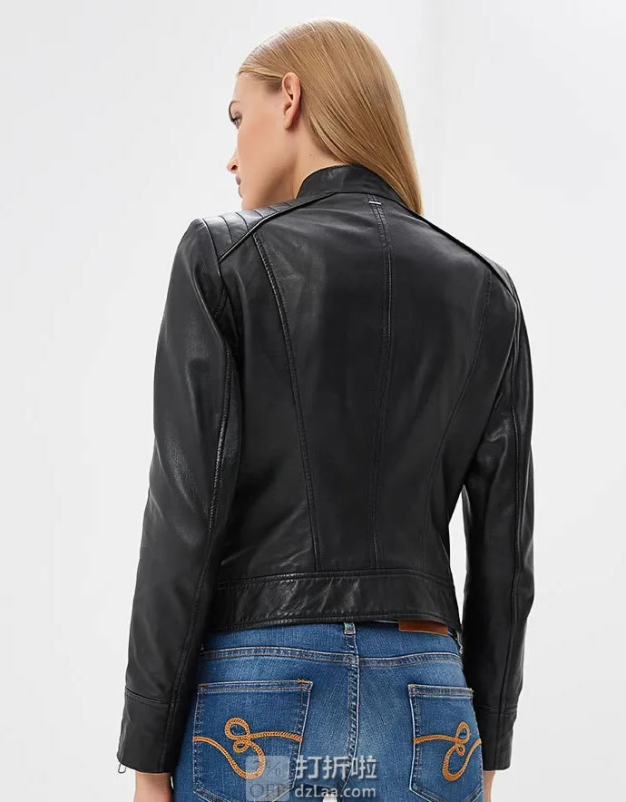 Boss Orange 雨果博斯Junique1 橙标 女式机车夹克 36码￥1351