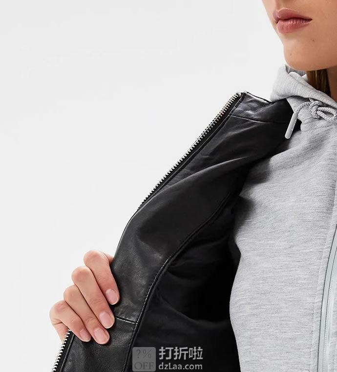 Boss Orange 雨果博斯Junique1 橙标 女式机车夹克 36码￥1351