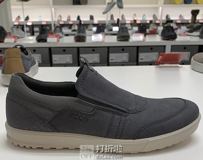 ECCO 爱步 Ennio 恩尼奥系列 一脚套男式休闲鞋 44码￥423