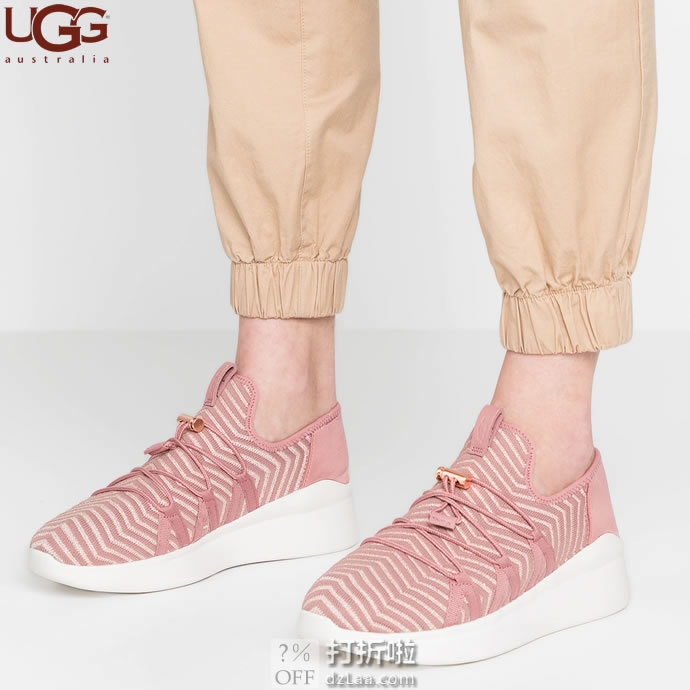 UGG 19年款 Kinney Metallic 女式板鞋 2.6折.26起 海淘转运到手约￥312