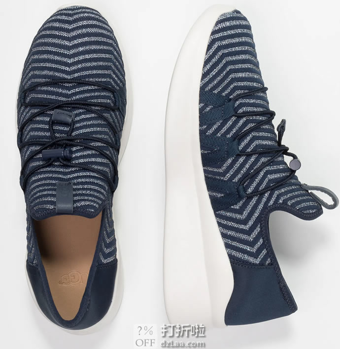 UGG 19年款 Kinney Metallic 女式板鞋 2.6折.26起 海淘转运到手约￥312