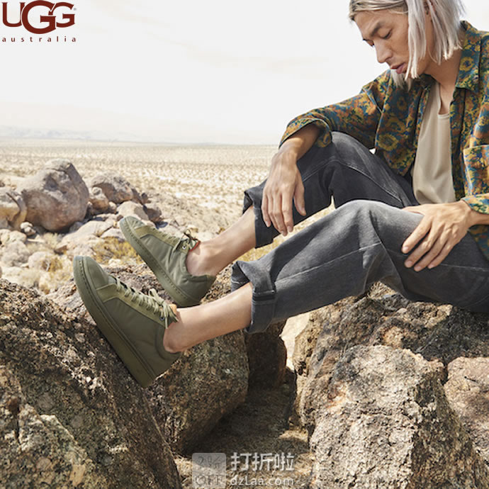 19年春夏款 UGG Cali Low Mlt 男式低帮系带休闲鞋 41码3.6折.36 海淘转运到手约¥270