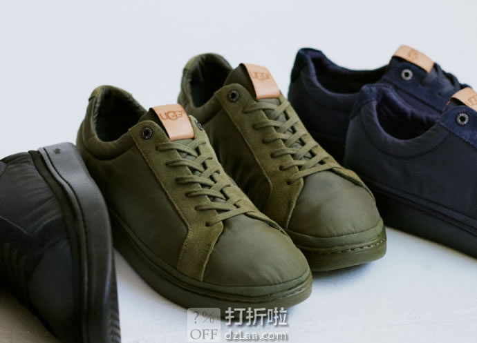 19年春夏款 UGG Cali Low Mlt 男式低帮系带休闲鞋 41码3.6折.36 海淘转运到手约¥270