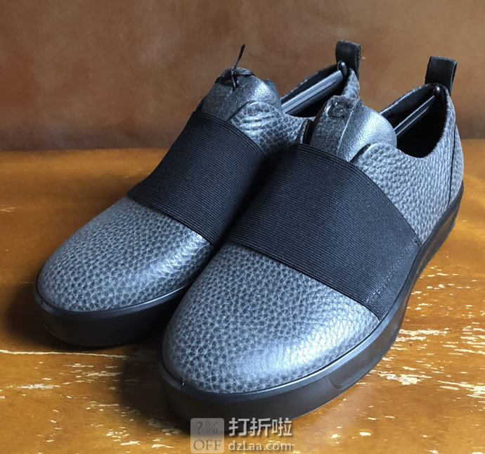 ECCO 爱步 柔酷8号 弹力一字带 休闲女鞋 35码1.7折.08 海淘转运到手约￥311