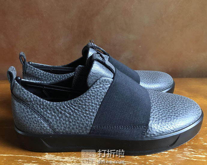 ECCO 爱步 柔酷8号 弹力一字带 休闲女鞋 35码1.7折.08 海淘转运到手约￥311