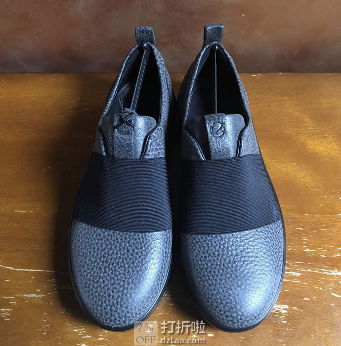 ECCO 爱步 柔酷8号 弹力一字带 休闲女鞋 35码1.7折.08 海淘转运到手约￥311