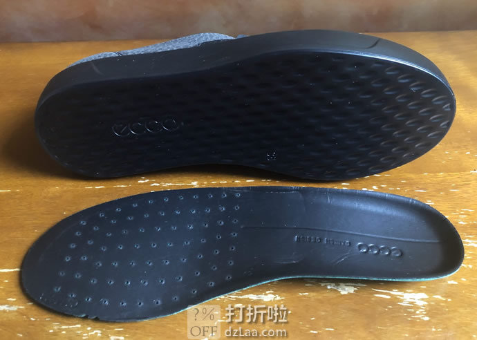 ECCO 爱步 柔酷8号 弹力一字带 休闲女鞋 35码1.7折.08 海淘转运到手约￥311