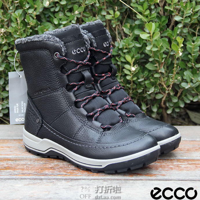 限尺码 ECCO 爱步 Trace Lite 防水保暖 女式雪地靴 4.4折.09 海淘转运到手约¥701