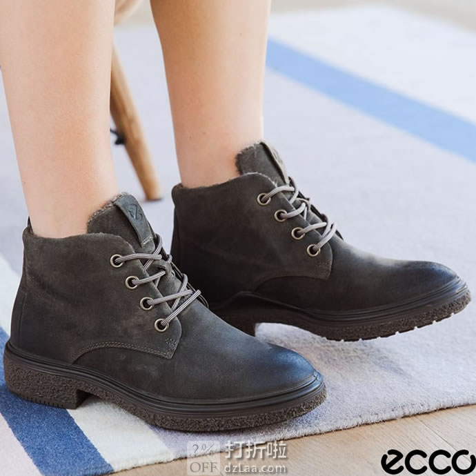 ECCO 爱步 Hybrid 酷锐混合系列 加绒保暖 女式短靴 ￥537起