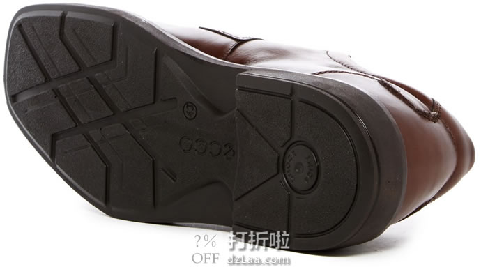 ECCO 爱步 Seattle 西雅图 男式系带正装鞋 40码4.1折.46 海淘转运到手约¥620 中亚Prime会员免运费直邮到手约¥617