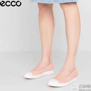 ECCO 爱步 Soft 7 柔酷7号 撞色款 一脚套女式休闲鞋 35码2.2折$31 海淘转运到手约￥311