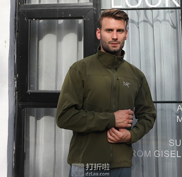 Arc'teryx 始祖鸟 Gamma MX 户外男式软壳 优惠码折后5.3折9.29 海淘转运到手约￥1195
