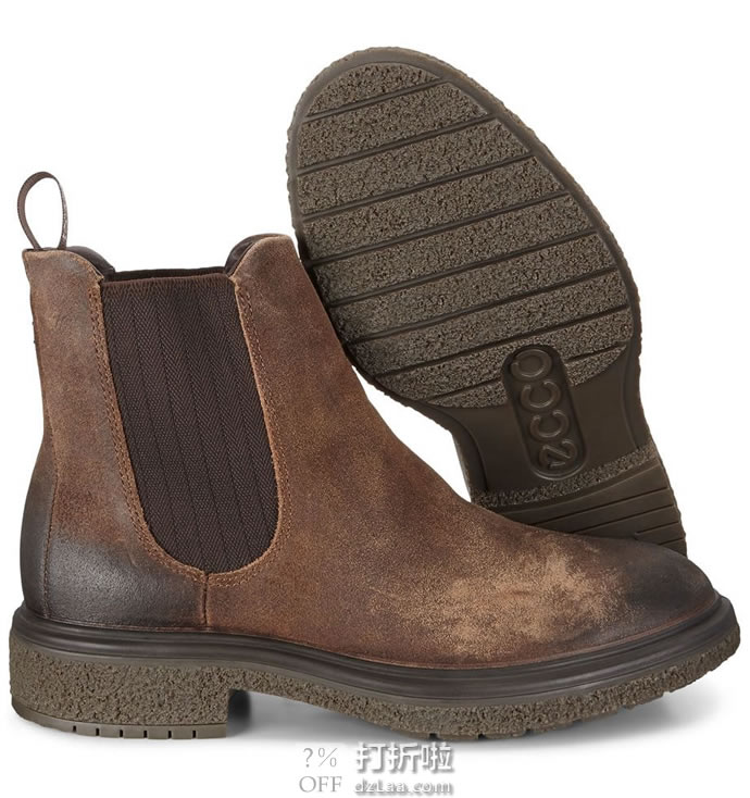 ECCO 爱步 Crepetray酷锐系列 男式切尔西短靴 39码￥584