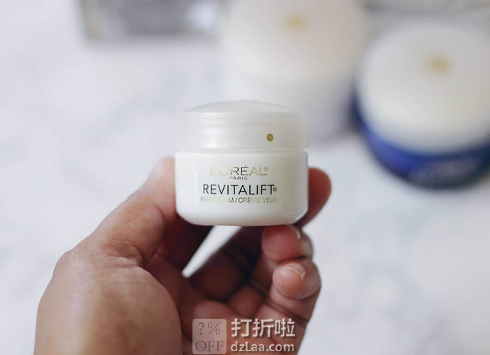 L'OREAL 巴黎欧莱雅 RevitaLift 复颜抗皱紧致滋润眼霜 14g 3.4折.2 海淘转运到手约￥50 S&S订购可再优惠5%