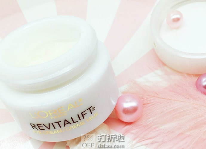 L'OREAL 巴黎欧莱雅 RevitaLift 复颜抗皱紧致滋润眼霜 14g 3.4折.2 海淘转运到手约￥50 S&S订购可再优惠5%
