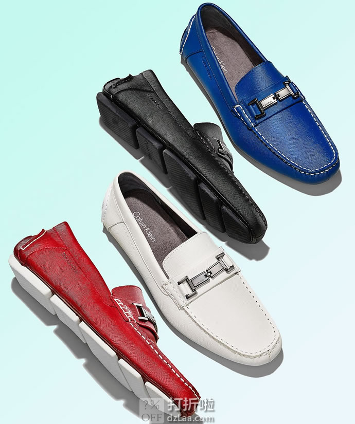 Calvin Klein 卡尔文克莱因 Magnus CK 男式乐福鞋 休闲鞋 3.8折.99 海淘转运到手约￥447