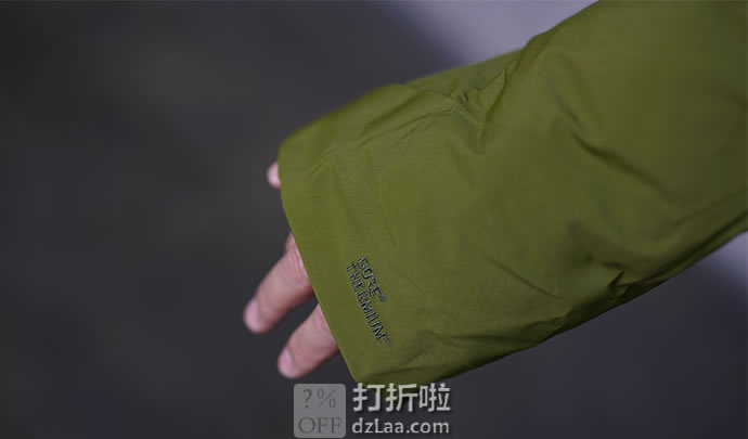 Arc'teryx 始祖鸟 KODA 户外男式连帽保暖棉服 优惠码折后9.19 海淘转运到手约￥1913 两色可选 国内￥6000
