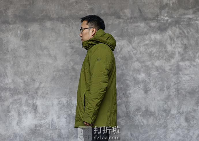 Arc'teryx 始祖鸟 KODA 户外男式连帽保暖棉服 优惠码折后9.19 海淘转运到手约￥1913 两色可选 国内￥6000