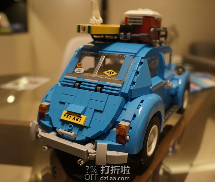 LEGO 乐高 10252 甲壳虫汽车 积木玩具 7.5折.99 海淘转运到手约￥618