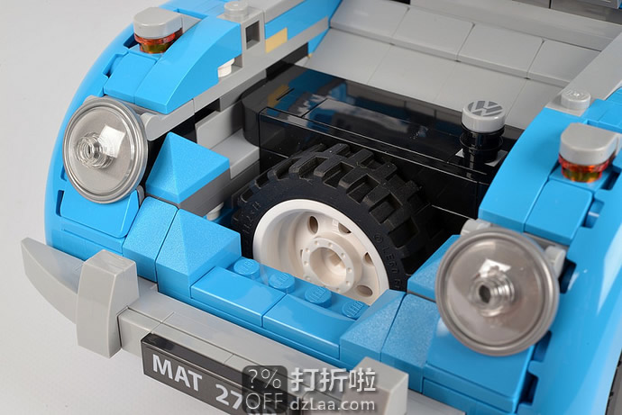 LEGO 乐高 10252 甲壳虫汽车 积木玩具 8折.99 海淘转运到手约￥662