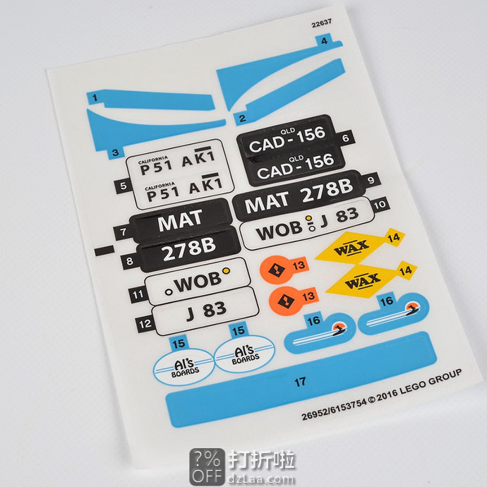 LEGO 乐高 10252 甲壳虫汽车 积木玩具 7.5折.99 海淘转运到手约￥618