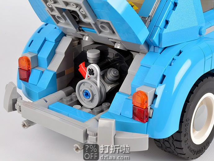 LEGO 乐高 10252 甲壳虫汽车 积木玩具 7.5折.99 海淘转运到手约￥618