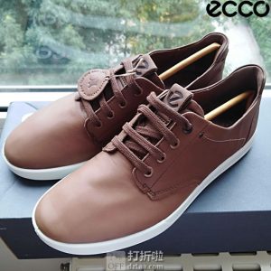 ECCO 爱步 Collin 2.0 科林2.0 男式休闲鞋 4折$59.95 海淘转运到手约￥518 大码中亚Prime会员可免运费直邮直邮到手约￥494