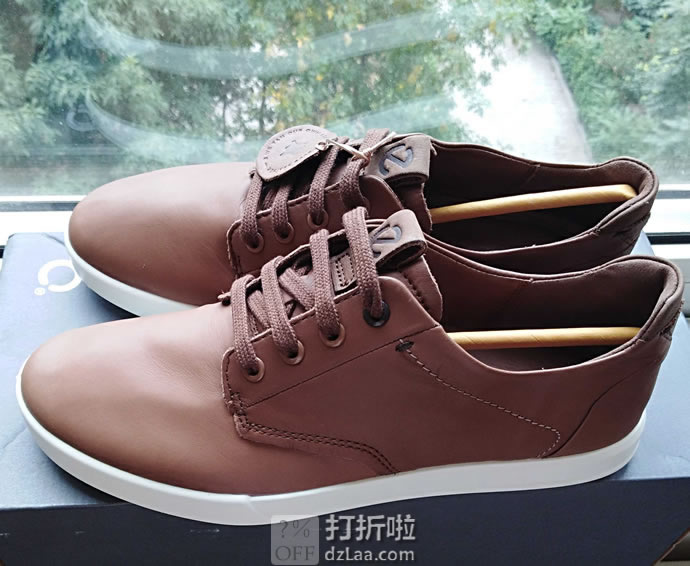 ECCO 爱步 Collin 2.0 科林2.0 男式休闲鞋 4折.95 海淘转运到手约￥518 大码中亚Prime会员可免运费直邮直邮到手约￥494