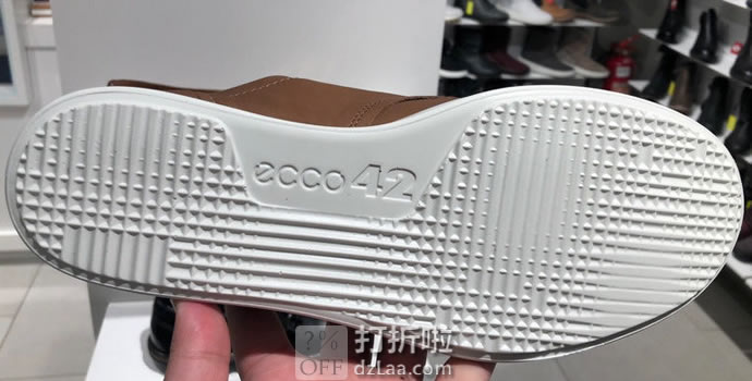 ECCO 爱步 Collin 2.0 科林2.0 男式休闲鞋 4折.95 海淘转运到手约￥518 大码中亚Prime会员可免运费直邮直邮到手约￥494