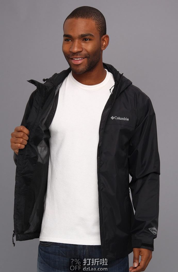 Columbia 哥伦比亚 Watertight II  Omni-Tech防水 男式冲锋衣 4.5折.49 海淘转运到手约￥319 中亚Prime会员可免运费直邮到手约￥321
