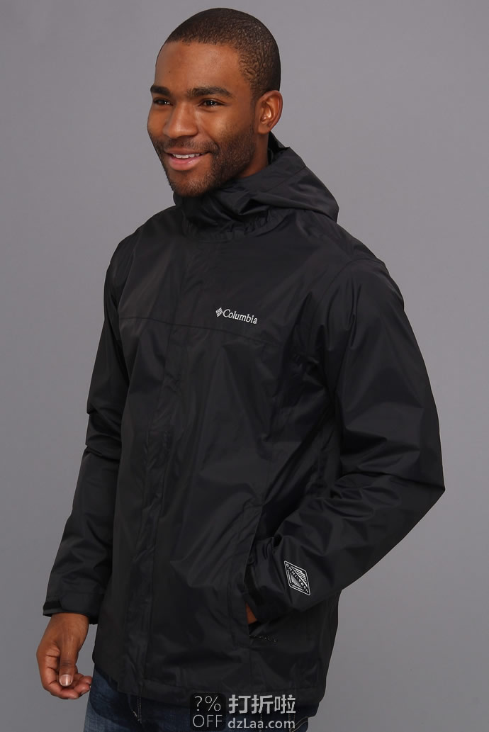 Columbia 哥伦比亚 Watertight II  Omni-Tech防水 男式冲锋衣 4.5折.49 海淘转运到手约￥319 中亚Prime会员可免运费直邮到手约￥321
