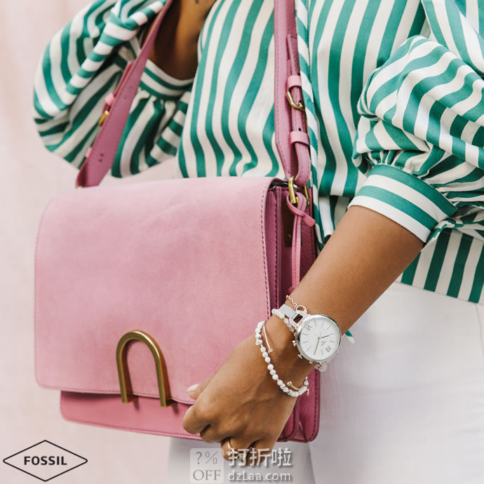 Fossil 化石 Finley 女式单肩包 3折.78 海淘转运到手约¥432