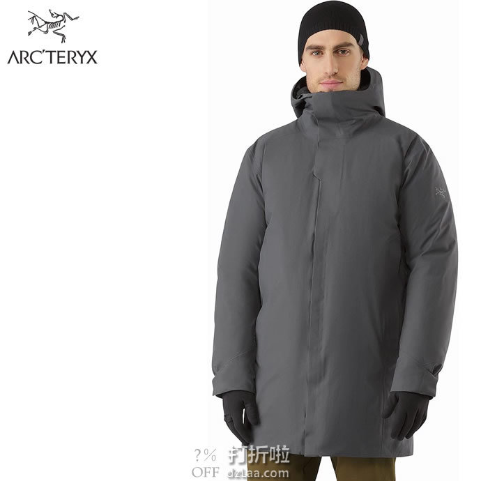 限尺码 Arc'teryx 始祖鸟 Magnus Gore-Tex®防水 户外男式保暖棉服大衣 优惠码折后9.59 海淘转运到手约¥2416 国内¥7000