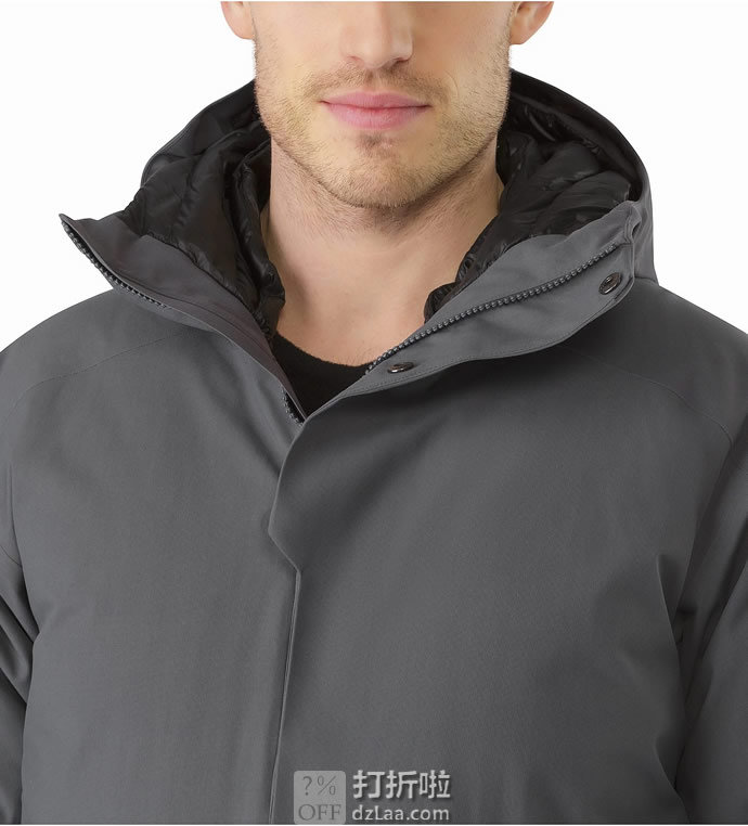 限尺码 Arc'teryx 始祖鸟 Magnus Gore-Tex®防水 户外男式保暖棉服大衣 优惠码折后9.59 海淘转运到手约¥2416 国内¥7000