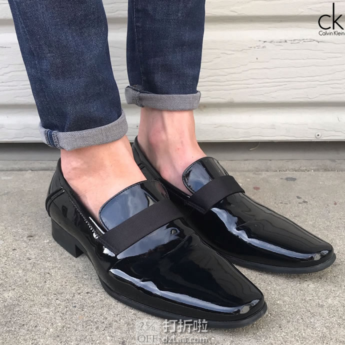 Calvin Klein 卡尔文克莱因 Bernard CK 男式乐福鞋 礼服鞋 4.7折.99 海淘转运到手约￥461