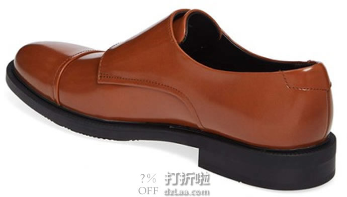 Calvin Klein 卡尔文克莱因 Candon CK 男式孟克鞋 4.8折.49 海淘转运到手约¥572 部分鞋码中亚Prime会员免运费直邮到手约¥534