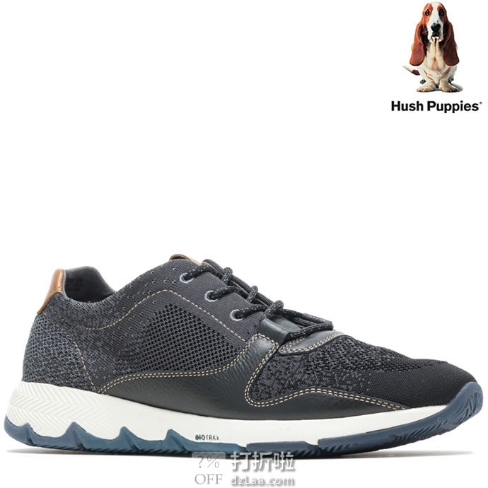 Hush Puppies 暇步士 Ts Field 男式系带休闲鞋 41码3折.3 海淘转运到手约¥327