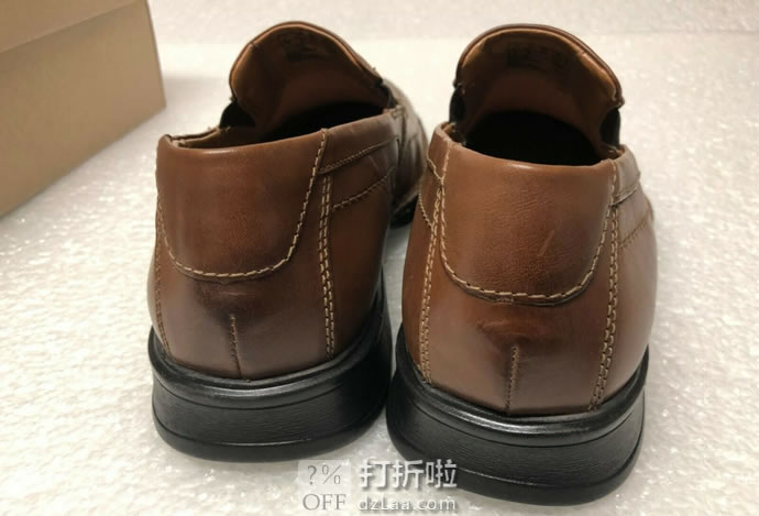 Clarks 其乐 一脚套 男式皮鞋 39.5码2.6折.5史低 海淘转运到手约￥257