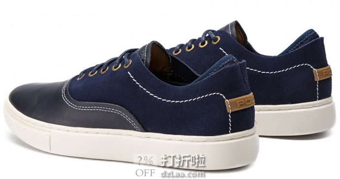 Polo Ralph Lauren 拉夫劳伦 Thorton 100 Sneaker 男式板鞋 3.8折.93 海淘转运到手约￥429 中亚Prime会员免运费直邮到手约