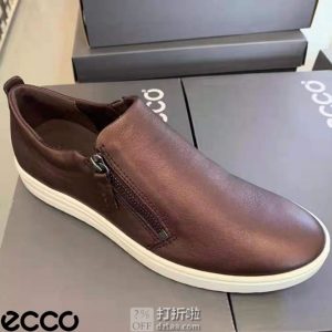 ECCO 爱步 Fara 法拉系列 拉链款 一脚套 女式休闲鞋 36码3.5折$45.04 海淘转运到手约￥409