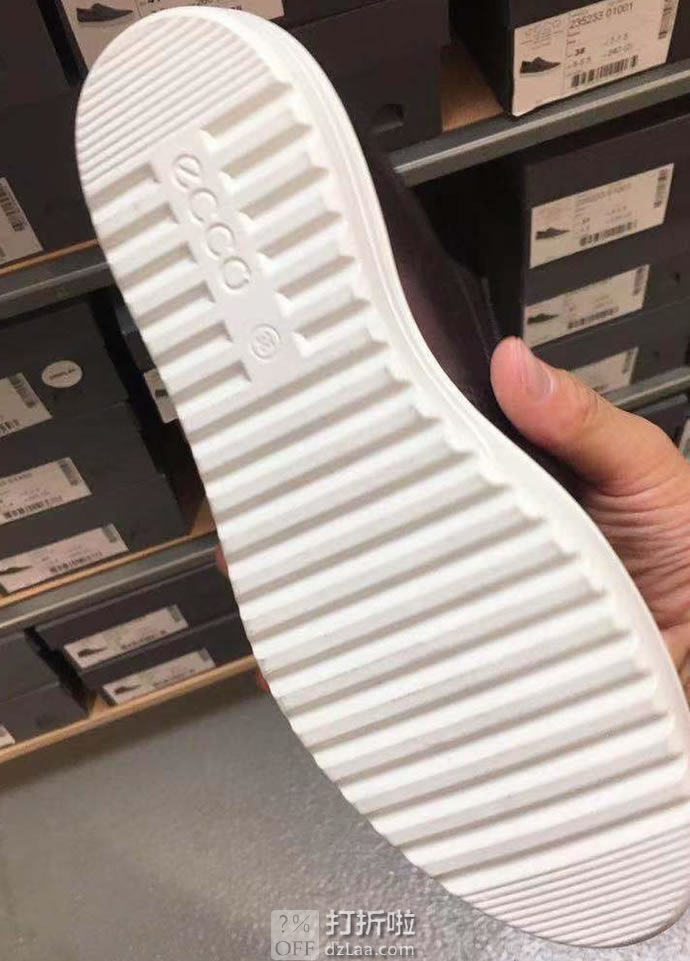 ECCO 爱步 Fara 法拉系列 拉链款 一脚套 女式休闲鞋 36码3.5折.04 海淘转运到手约¥409